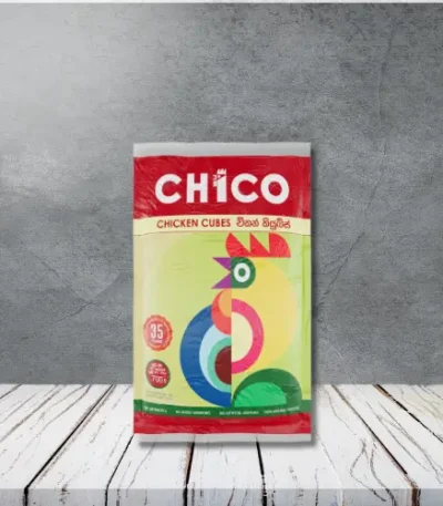 A pack of Chico chicken cubes